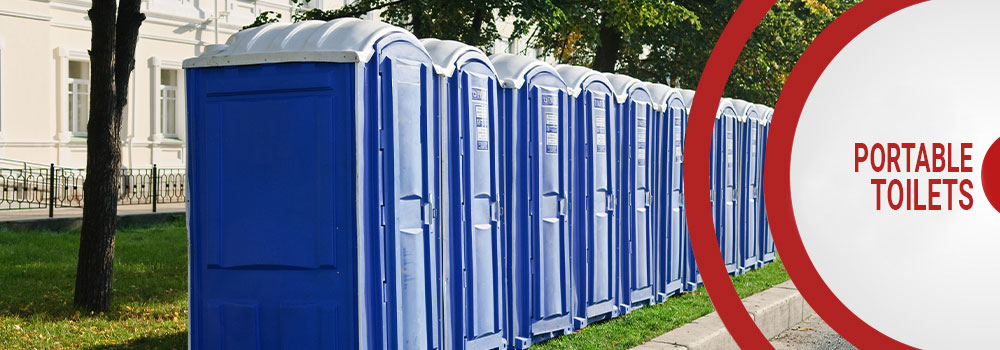 portable toilet for corporate events