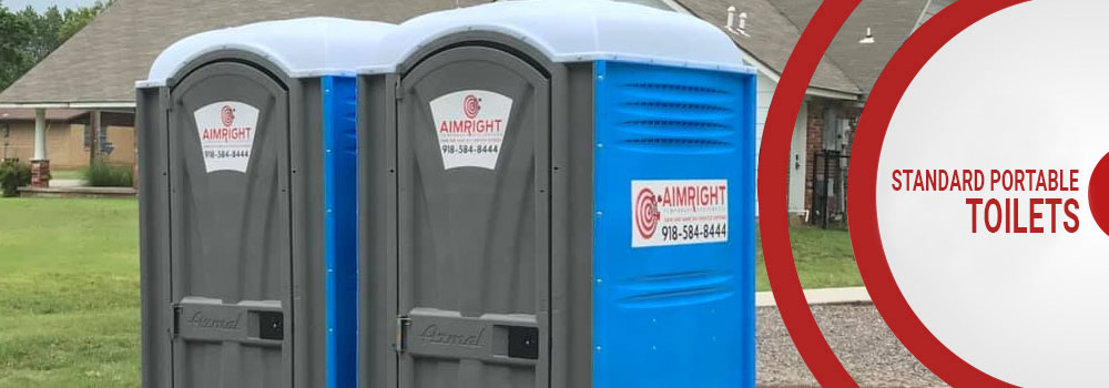 standard portable toilets