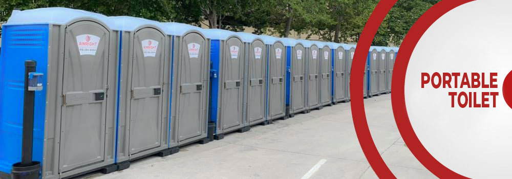 portable toilet for city