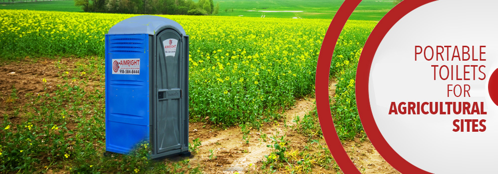 Agricultural Portable Toilets in Tulsa, Stillwater & Tahlequah, OK