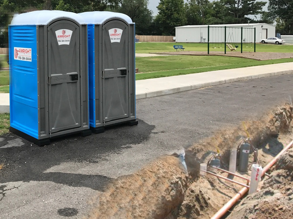 Pumping Portable Toilets