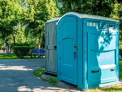 Public portable bio-toilet