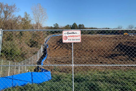 Temporary Fence Protection